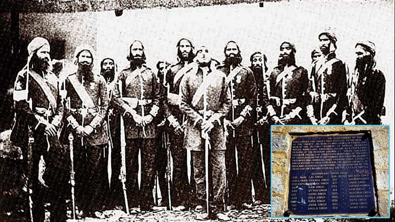 Picture: the 21 soldiers who were martyred at Saragarhi